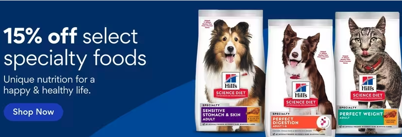 8119Marketing's tweet photo. Shop at @Chewy  and SAVE 15% Off Select Specialty Foods from Hill's Science Diet by using this link --->  https://t.co/igtjNrzxpH
Thanks! #chewy #ScienceDiet #cats #dogs #catfood #dogfood #discount #Savings #pets #shopping #shoppingonline #CatsOfTwitter #dogsftwitter https://t.co/a4G38MjMy9