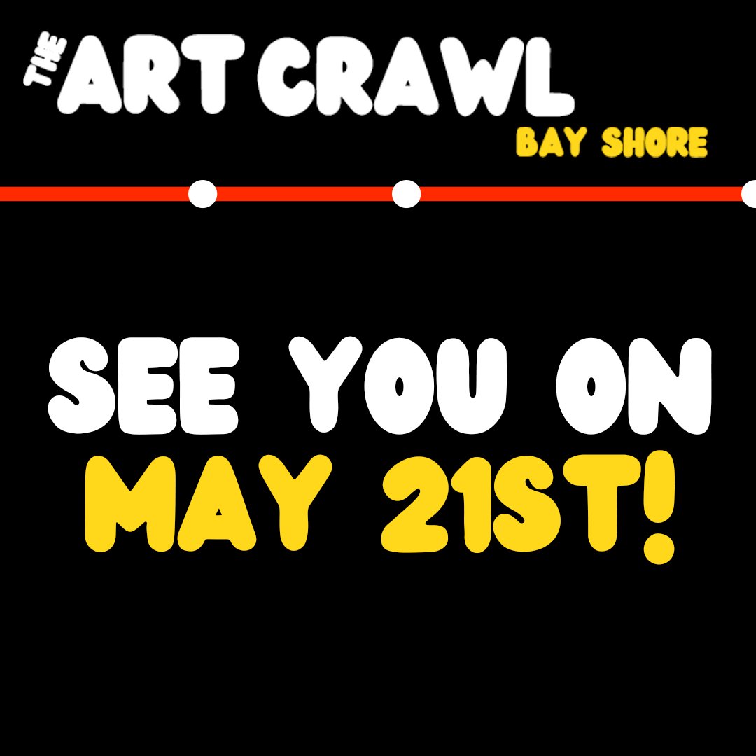 clarestokolosa's tweet photo. Date changed Alert 
New dat May 21st.
See my email link 
https://t.co/jwax0kz5io
@colored.colors @isliparts #BayShoreArtCrawl https://t.co/Wplu6Pjih4