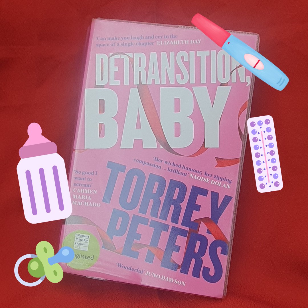 ABCSoupBookClub's tweet photo. A late intro to April's book, 'Detransition, Baby' by Torrey Peters. Check it out ahead of our fourth episode release later today! https://t.co/d03fBpo7P8