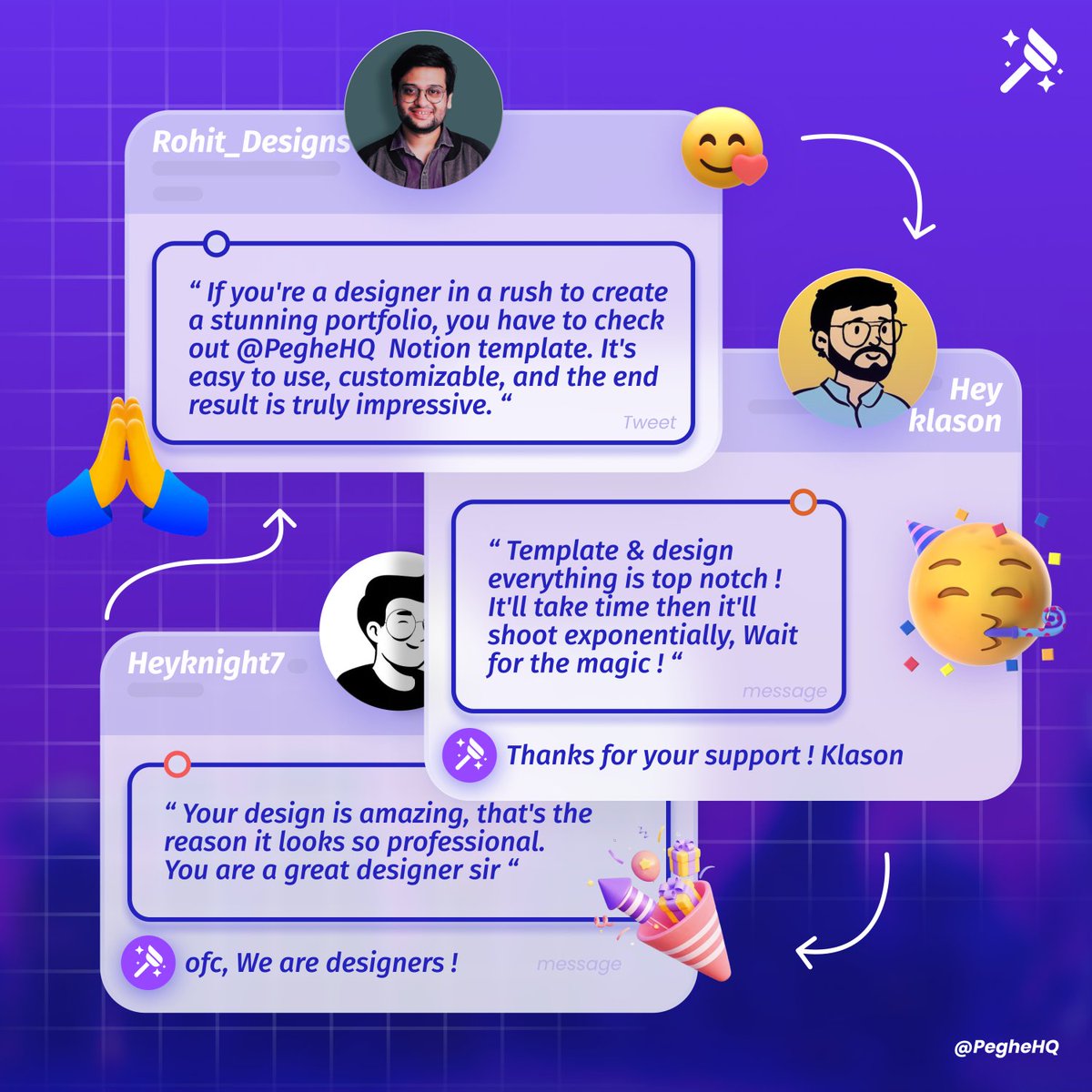 🪄 The following are uniquely beautiful words that help support us ! 

- Thank you 🙏
<a href="/rohit_designs/">Rohit Panse</a> <a href="/heyklason/">Kalyan Nayak</a> <a href="/heyknight7/">Knight</a>