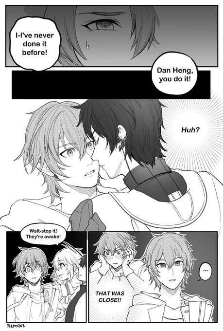 Imagine waking up seeing a pretty boy up so close
#Dancae #Danheng #Caelus #HonkaiStarRail 
