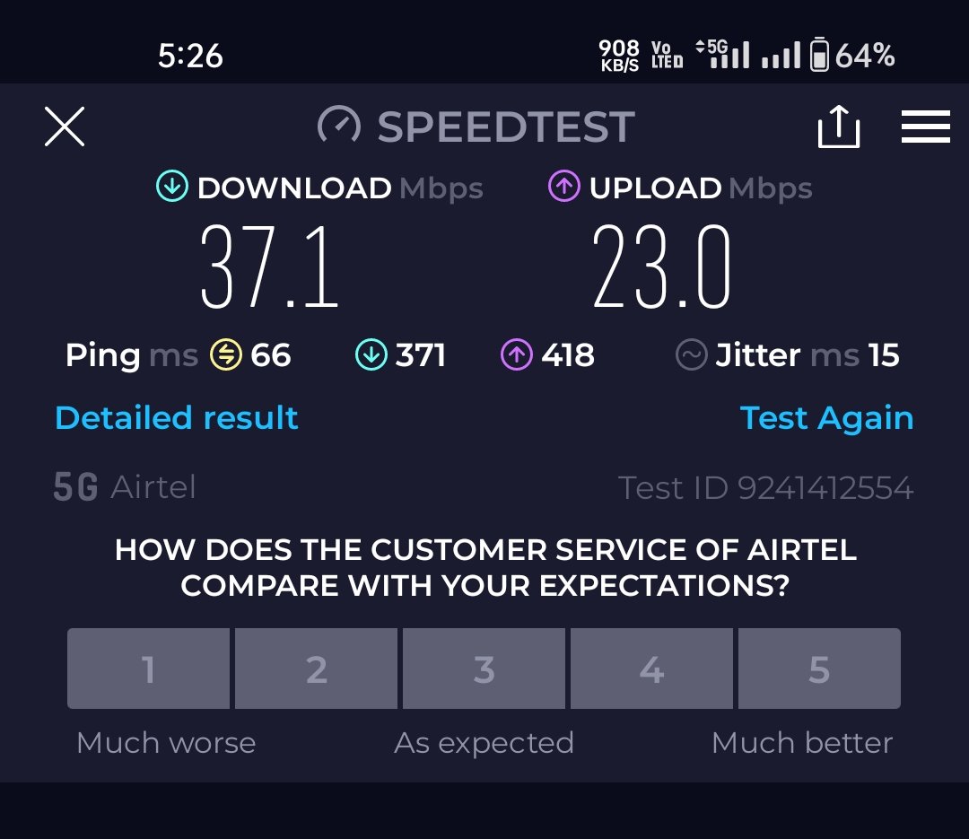 Sambidpanda's tweet photo. #airtel5gplus seriously Airtel https://t.co/Ct9rDf29lC