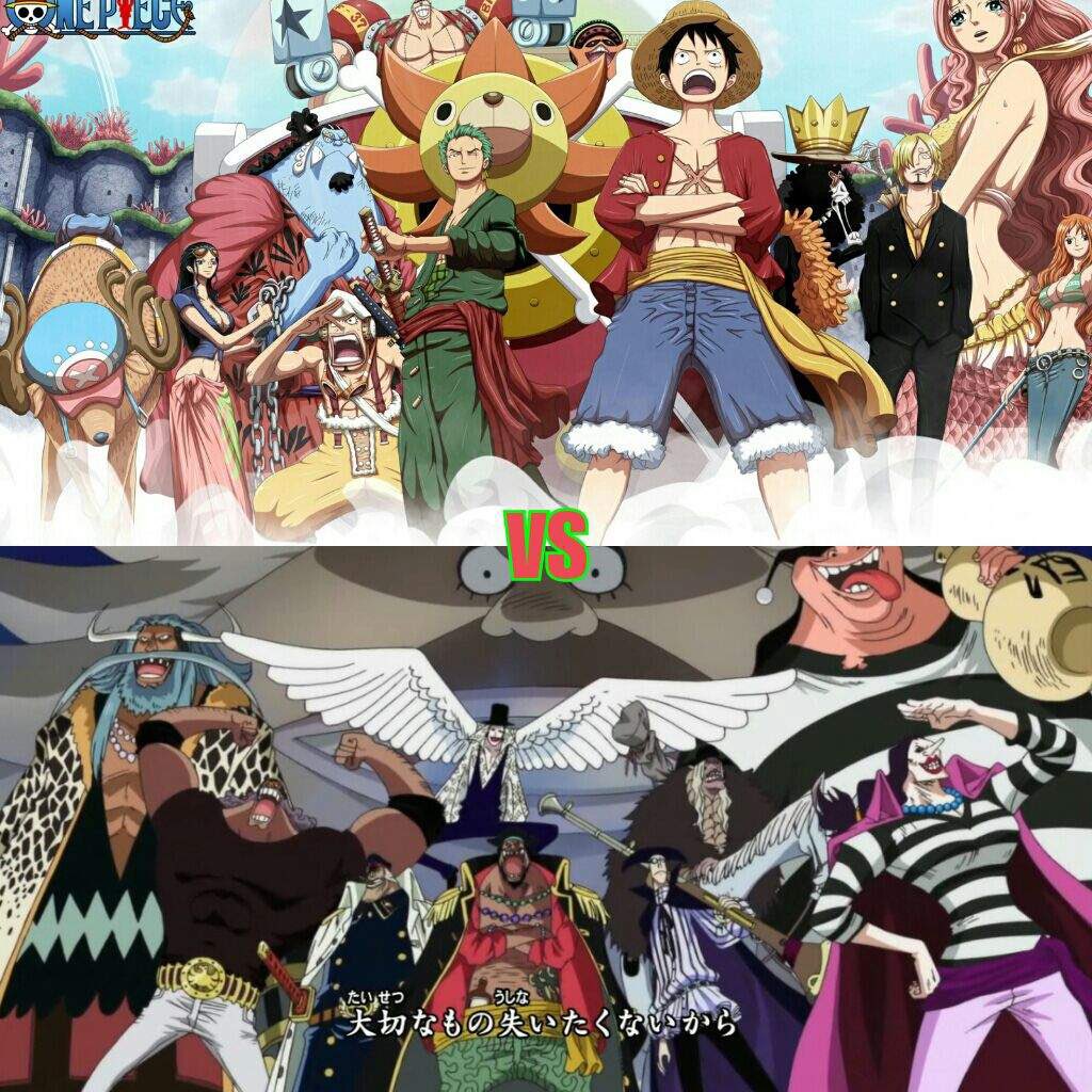 GeorgeJ2345's tweet photo. The Crew vs BB crew #Warriors #ONEPIECE #StrawHats #BBCrew https://t.co/Z6AR5BaDFs