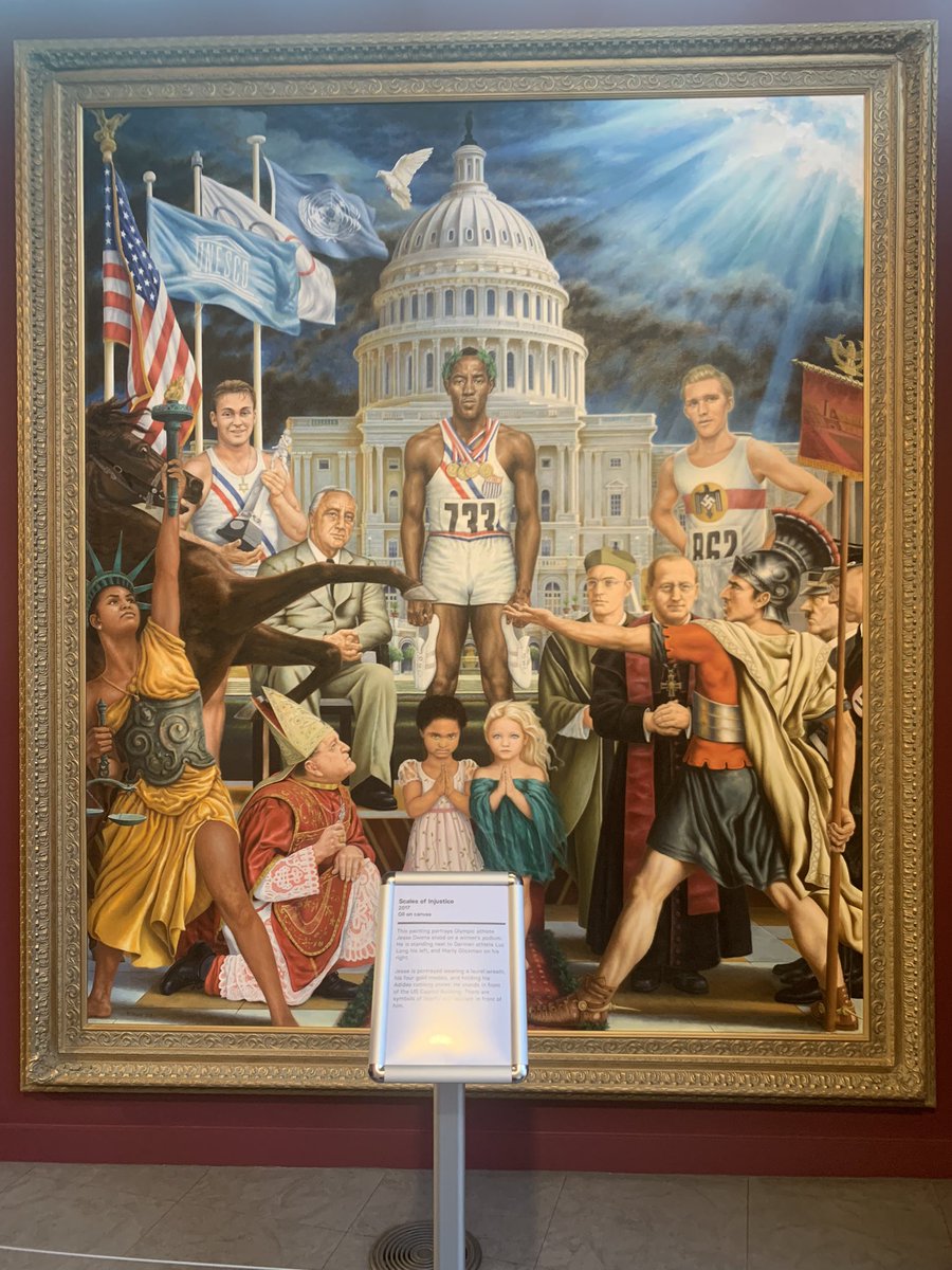 tree_tricia's tweet photo. Phenomenal social and political paintings by Manchester artist Michael Brown! They really are mouth dropping paintings! You can see them at the National Football Museum Manchester. It’s worth the trip! https://t.co/igPVFvHQ7O