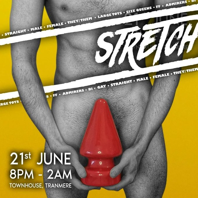 At STRETCH we have a  FF all male room for anyone wanting to let thier 👊🐽 out!  https://t.co/qtjssz4vMQ  @HungerFF<a href="/tag/bbw"class="tags"><span>#bbw</span></a><a href="/tag/fisting"class="tags"><span>#fisting</span></a><a href="/tag/onlyfansbabe"class="tags"><span>#onlyfansbabe</span></a>