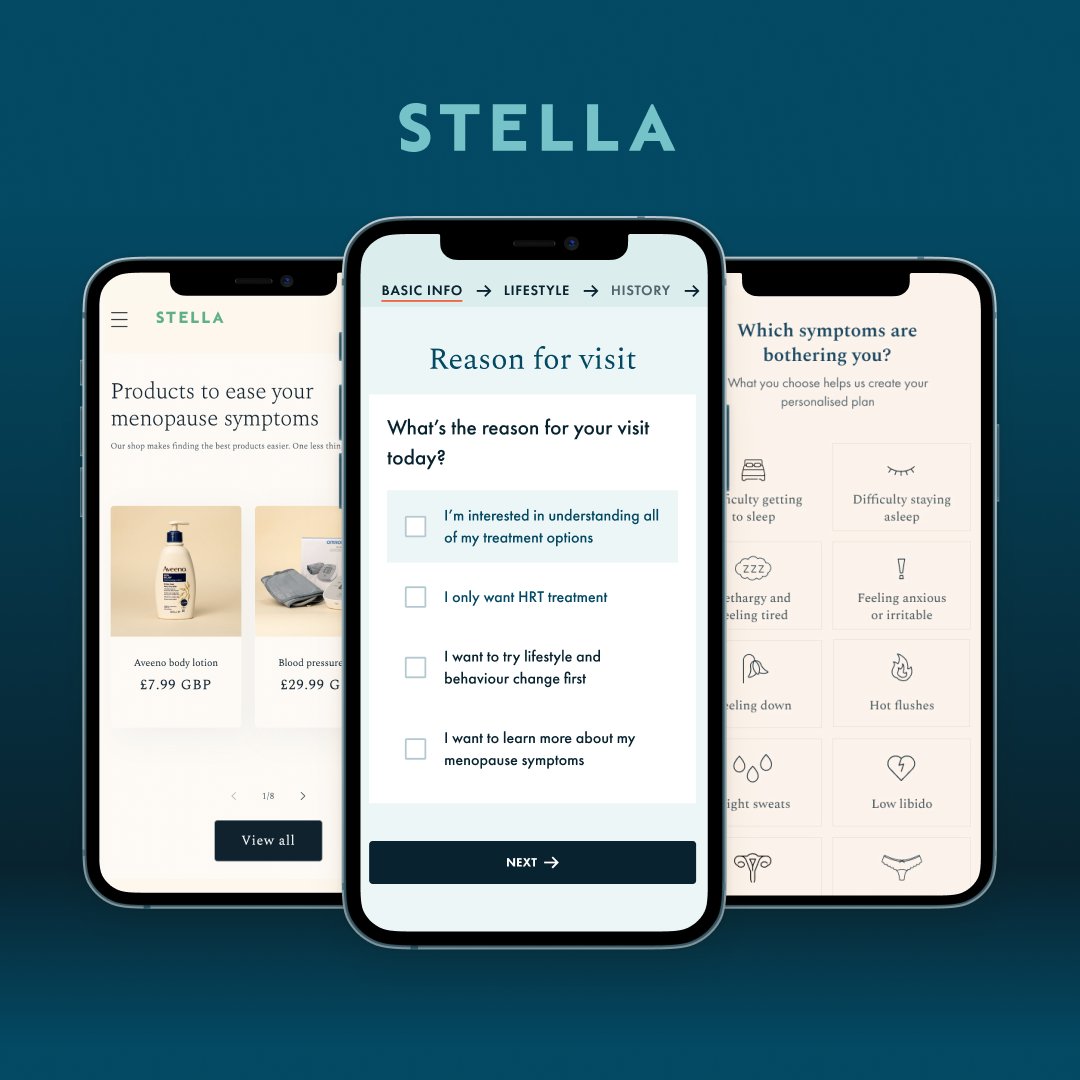 PerimenopauseU's tweet photo. All Stella’s doctors are GPs with a special interest in women's health and menopause as well as British Menopause Society members.

Complete your free online assessment - https://t.co/0cd7Bg5uQ0 https://t.co/lMN01uifp4