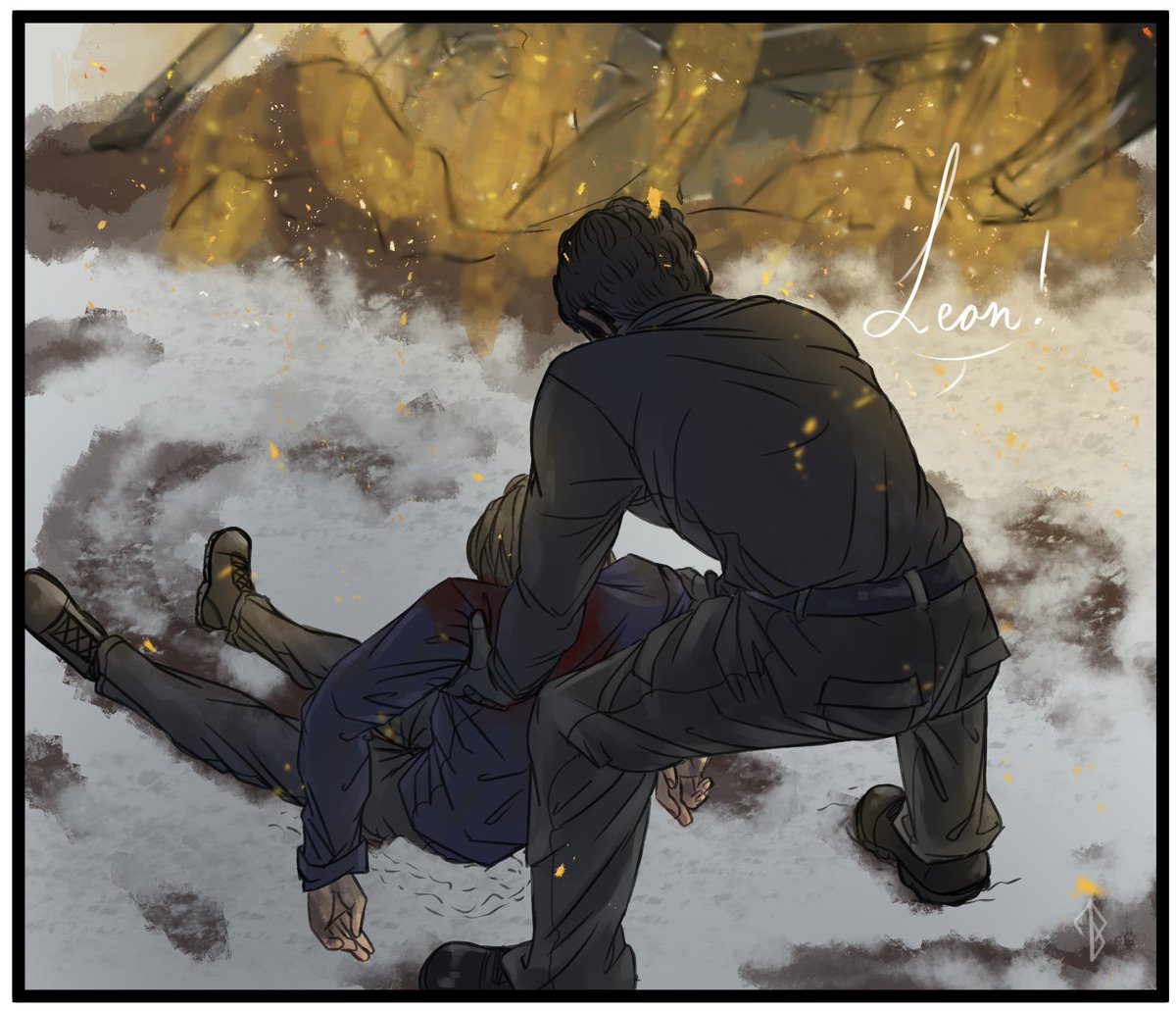 Ozy_Pineapple's tweet photo. This is the Drawing I did that sparked my #chreon fic on my Tumblr. You can read it here.
https://t.co/DrbErutAgA
#re8 #revillage #residentevil #leonkennedy #leonskennedy #village #chrisredfield #aussiepineapple1st #au https://t.co/ugTzV7sLlQ