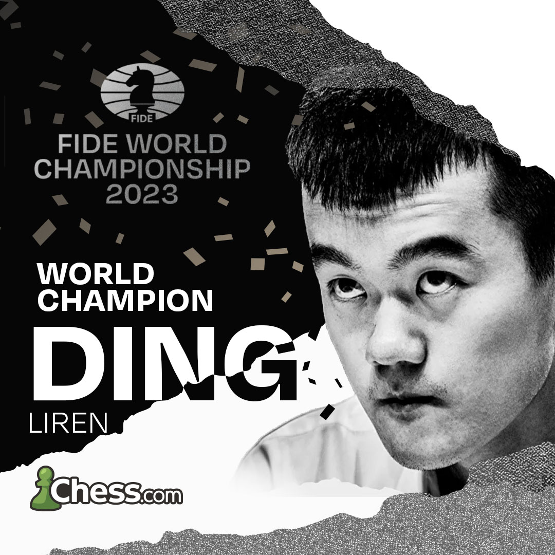 Chess.com on X: Ding Liren wins the 2023 FIDE World Championship