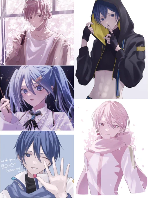 #今月描いた絵を晒そう 