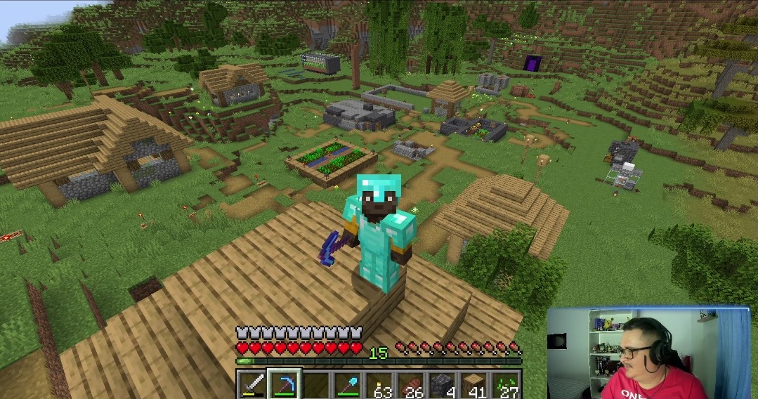 MonkeyDCloud_'s tweet photo. Después de realizar todas las granjas en la tierra minecrafteriana, y antes de sumergirnos en el End, les dejo un resumen de un día normal en #madeinMonkey 👨🌾
#monkeydcloud #mdc #minecraft #minecraftecnico #granja #minecraftbuilding #streamer #twitch #youtube #gamer #iggamer https://t.co/czEqFoLRka