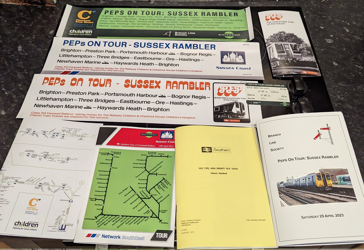 DownOnTheStour's tweet image. It was safe to say my Wallet took a beating on the tour yesterday 😅

Thanks to @NSE_RailSociety &amp;amp; @BLSFixtures for all the excellent merchandise &amp;amp; souvenirs 👏

#DownOnTheStour #Class313FarewellTour #class313 #PEP