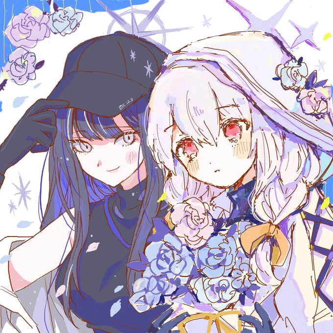具りこと絵茶した(T . T)サオリとアツコ