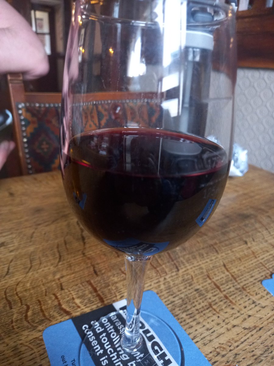 Helen_Saxton's tweet photo. First beverage of the day. Just seen the amazing @LouiseYoung_ hopefully she'll be back next year or come to Cardiff soon (hint hint) https://t.co/g97lXQYmpW