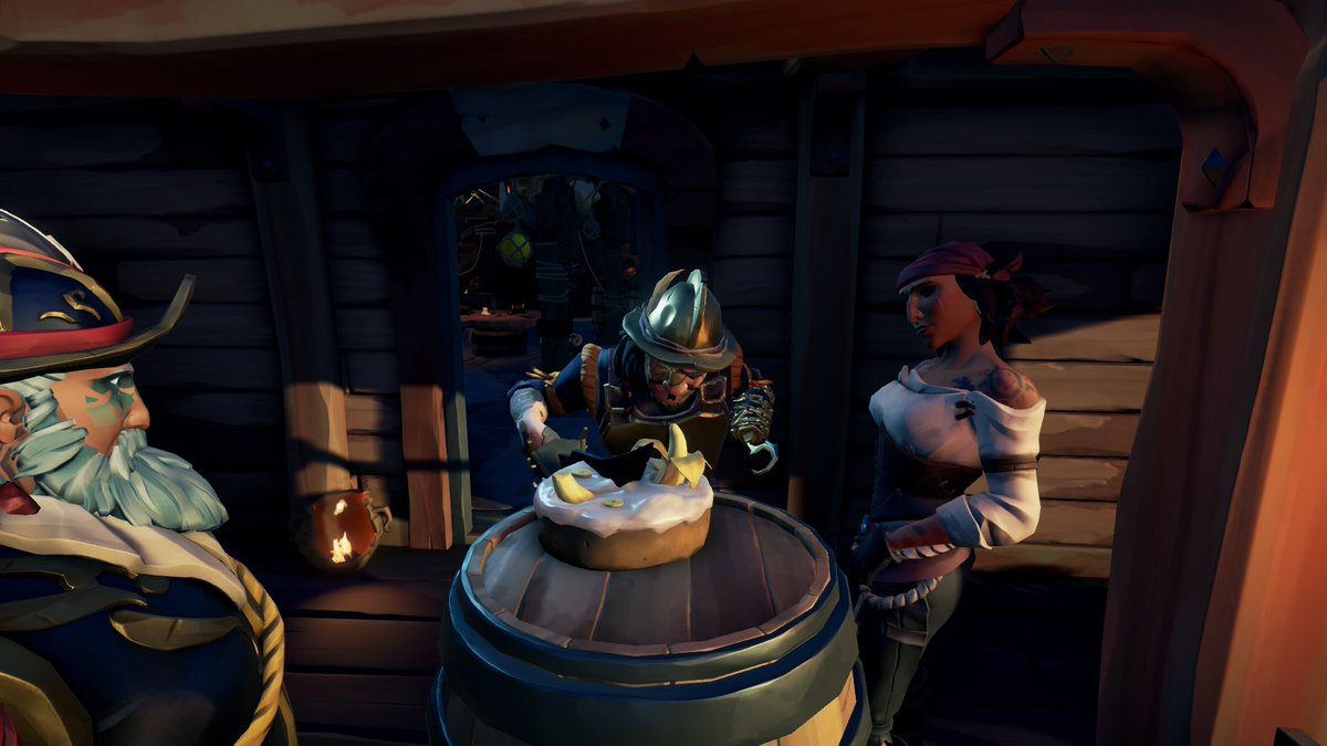 Dedro3's tweet photo. I love cakes and you? @SeaOfThieves 
#twitchitalia #SeaOfThieves https://t.co/I72KS5AE49