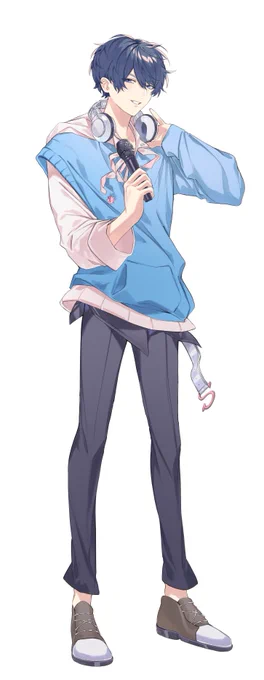 ちゅろちゃんのフラスタ企画に等身パネルで参加させて頂いたイラストです