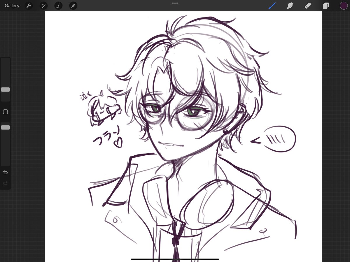 candlepandaa's tweet image. フランの落書き…❤️❤️❤️❤️❤️❤️❤️ #コードリアライズ #coderealize