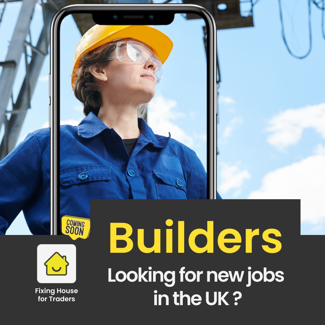 fixinup's tweet photo. Builders Looking for new jobs in the UK?
#UKtradespeople #builderuk #tradespeople #constructionuk #handymanuk #TradespersonTips #plumberuk https://t.co/Fqv7j4TUNb