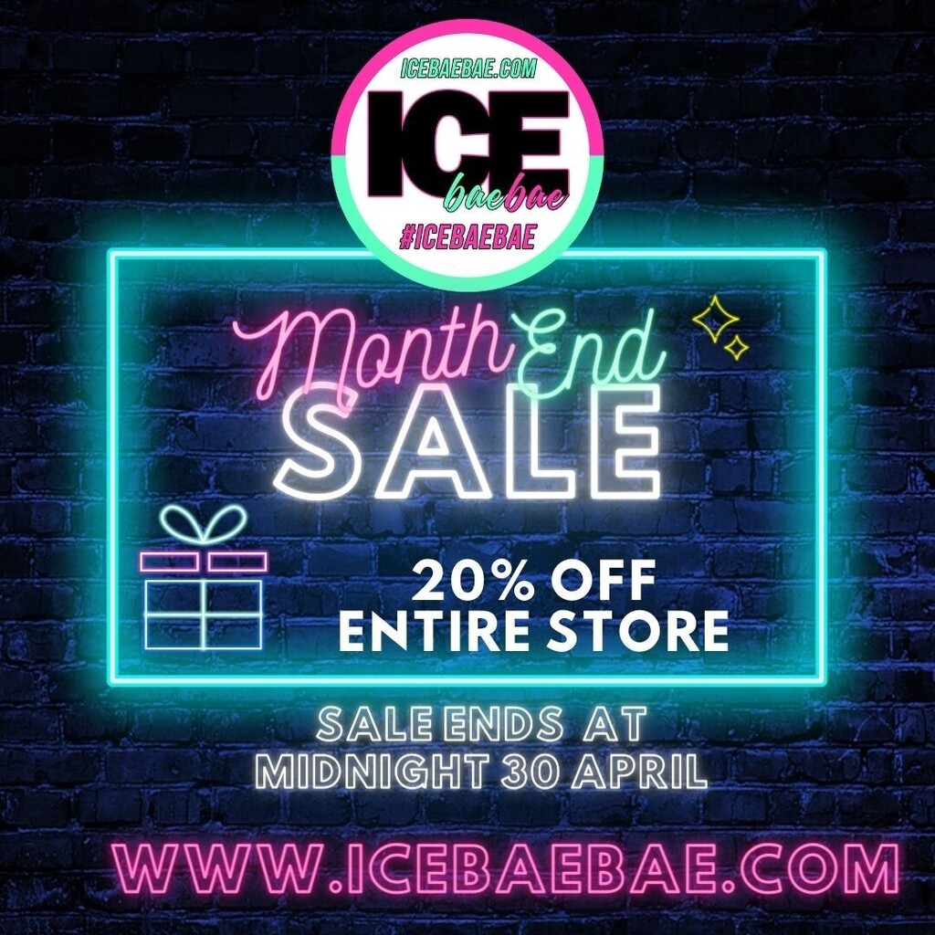 IcebaebaeC's tweet photo. Month End Flash Sale!!! Take 20% of EVERYTHING! Offer ends at Midnight or WHILE STOCKS LAST! 

Shop online at https://t.co/hQ6Ph1jevH

Countrywide Delivery from R65 and FREE delivery on orders over R500!

#icebaebae #flashsale #monthendsale #fashionsal… https://t.co/LhWDh7Y1bE https://t.co/iT69sx4mz5