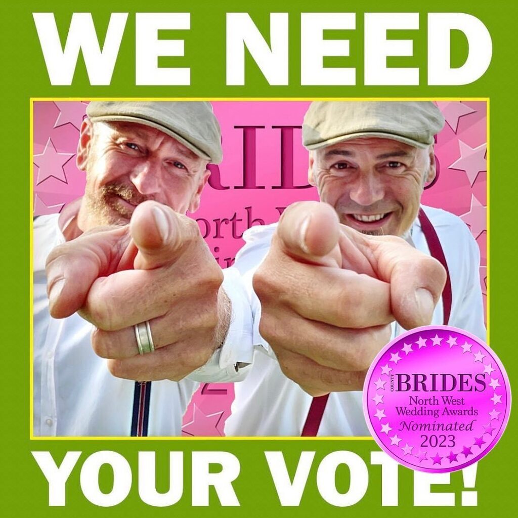 crazy9golf's tweet photo. Today is the last chance for you to share your love and vote for us in the 2023 North West Wedding Awards. If we’ve provided amazing entertainment at your wedding simply visit the @countybrides website and fill in the voting form under the category of En… https://t.co/wmDFcPEW6N https://t.co/6rXKV2D8ZG