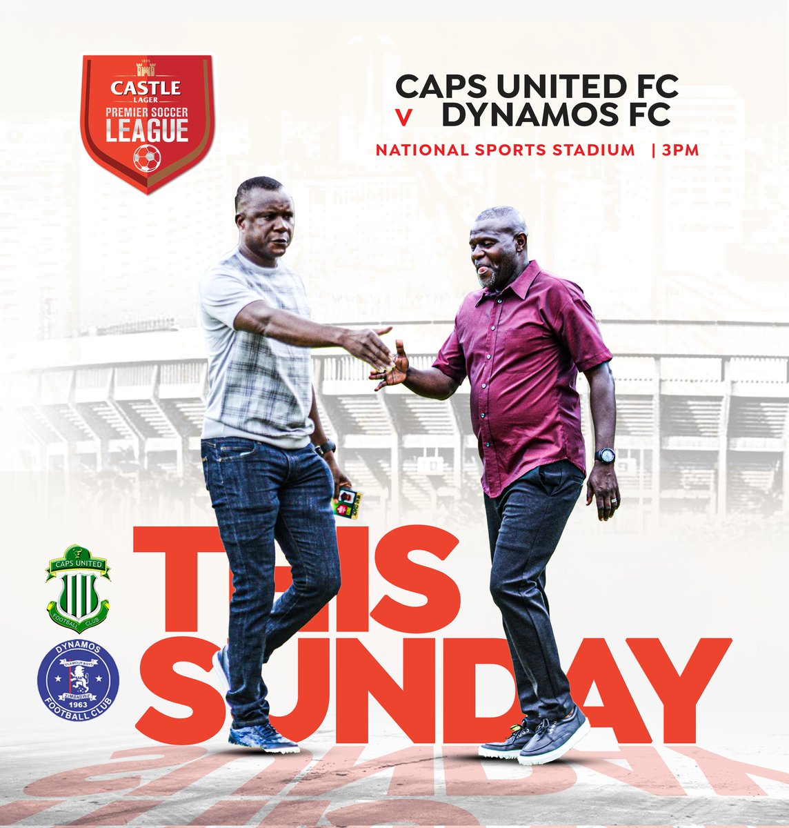 CastleLagerPSL's tweet image. What&apos;s your score prediction?

#HarareDerby
#CapsUnited
#Dynamos