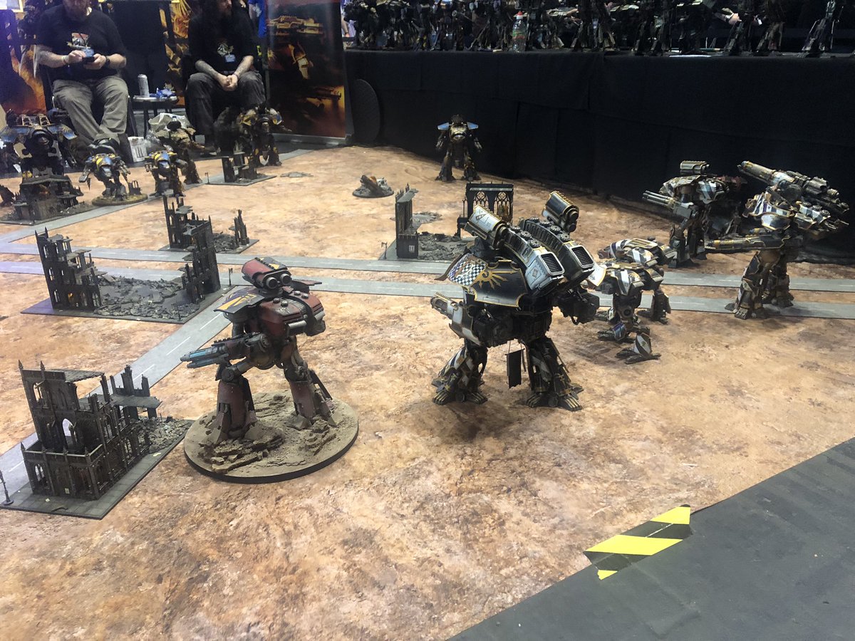 TitanOwnersClub's tweet photo. #warhammerfest2023 if you can’t see the #TitanOwnersClub you can hear us! #enginekill ! https://t.co/SEbygRzLaT