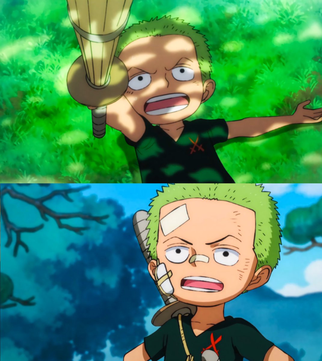 zoro pics on Twitter "Kid Zoro 💚"