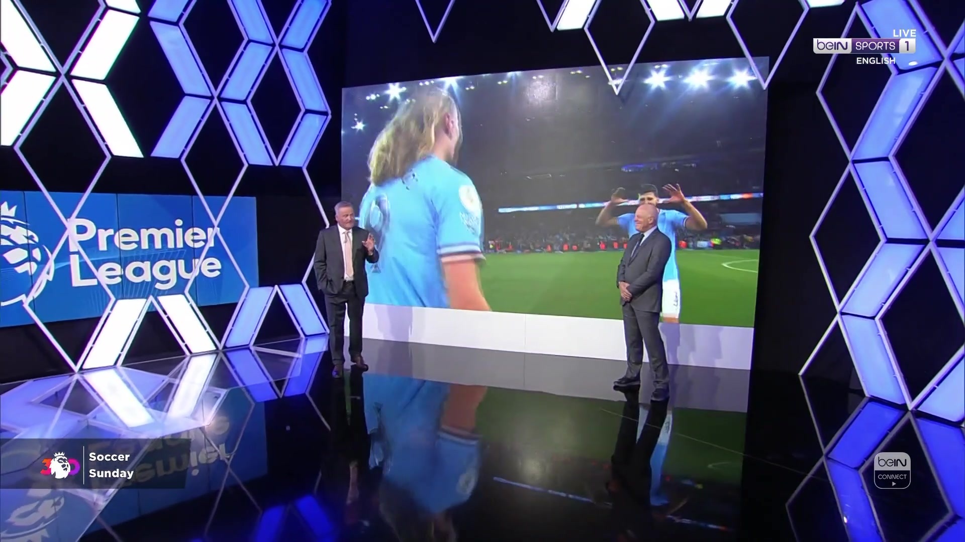beIN SPORTS on X A huge Soccer Sunday coming up on beIN SPORTS 1 EN. Join richardajkeys and Andy Gray for live coverage of Fulham vs Manchester City along with all the