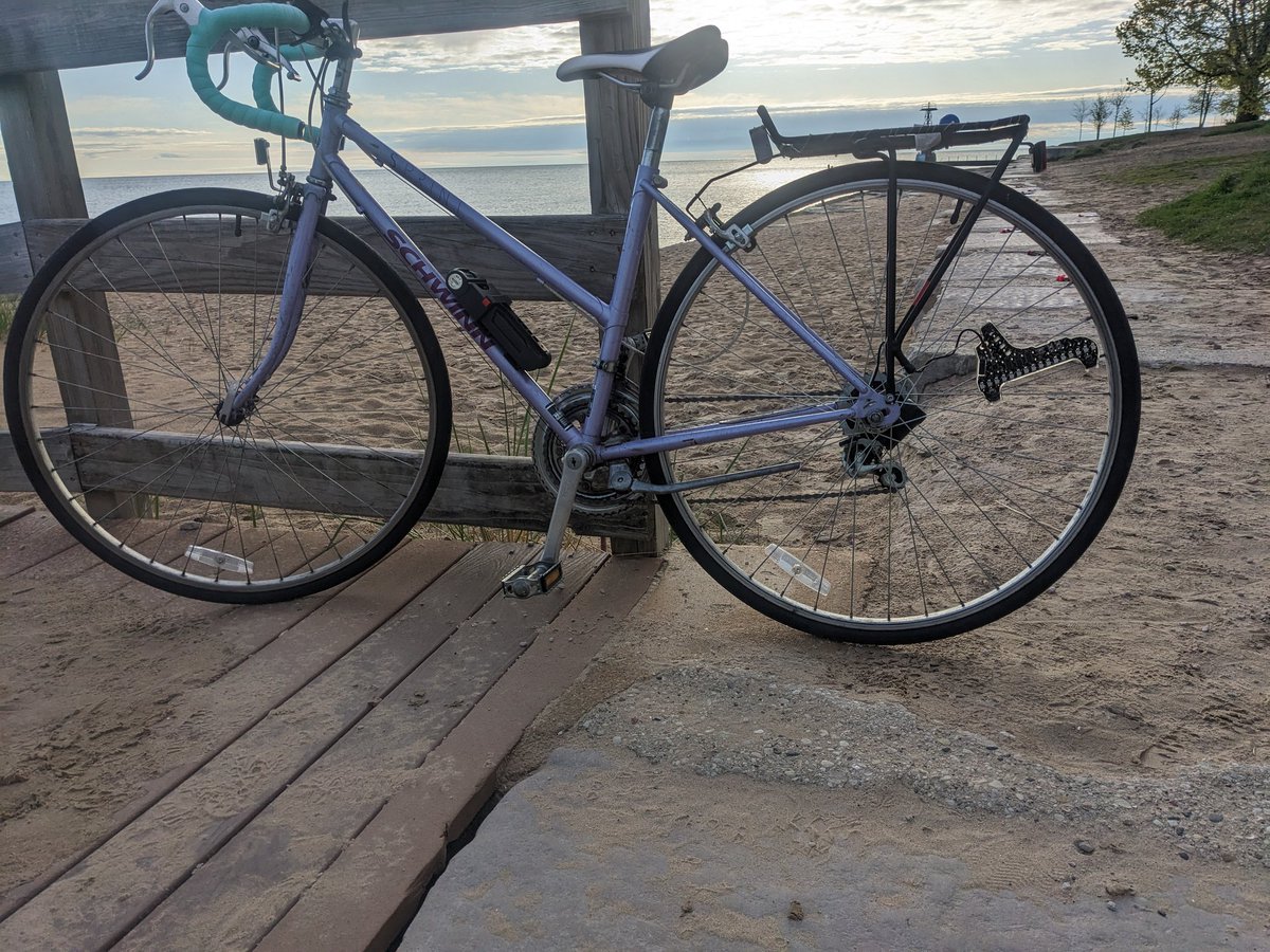 Day 1 ➡️ Day 30

Sun, rain, snow, & one drunken turn around my living room at 9pm on day 28 when I almost forgot entirely, but 'one turn of the wheel seals the deal,' as they say.

My 1st, hopefully not last, successful @30daysofbiking is officially on the books. #30DaysOfBiking