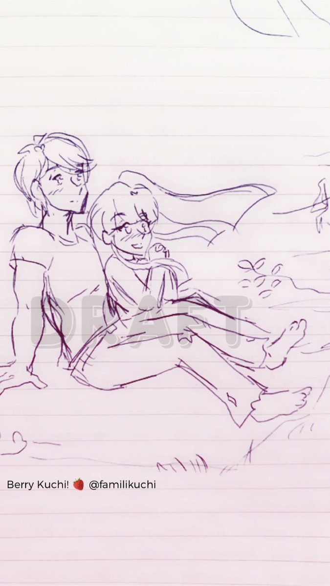 FamiliKuchi's tweet photo. #comicgab 28 Makmur x Nana sweetest moments will be their confession day, honestly all relationship moments they spend together &amp; especially married life 🥰 Here’s wip of  them enjoying Cameron  Highlands beautiful view,  Nana’s 1st time 😍
#makmurdurianfarmer #berrykuchi https://t.co/S5UCa2qHcs