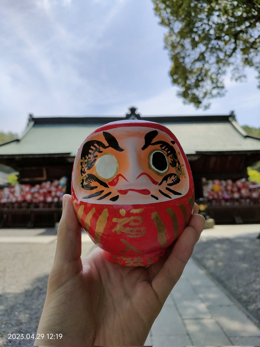 Kazooklyn's tweet photo. GW前半戦ハイライト
だるまの絵付け体験も楽しかったけど、藤の花は特に圧巻だったなぁ……
後半戦も楽しみ！

 #達磨寺
 #富岡製糸場 
 #あしかがフラワーパーク https://t.co/3OzL6sLx31