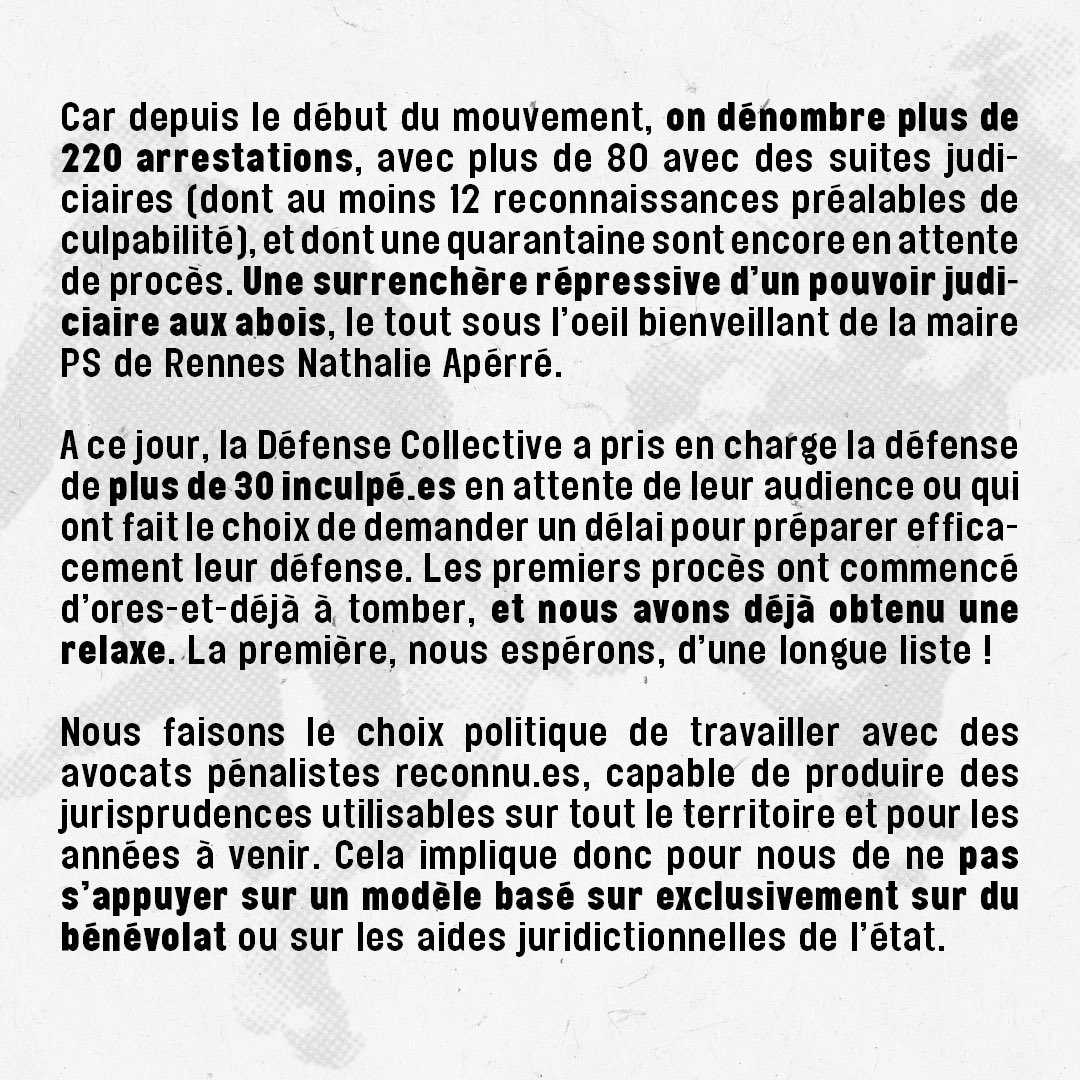 Defense_Co's tweet photo. Caisse de soutien aux inculpés du mouvement social 
https://t.co/CPsvU3h5YC https://t.co/geODgGtLwU