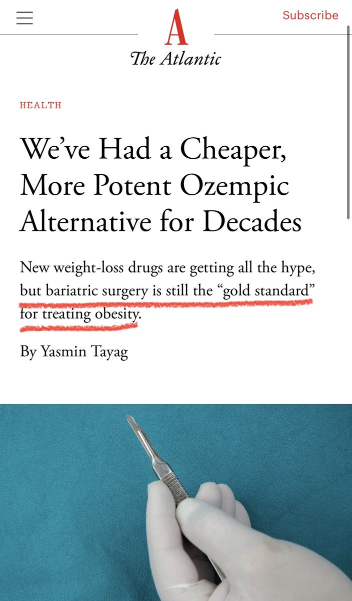 A must read for all #PCP #Endocrinologists #BariatricSurgeons and Patients with #Obesity. Cure vs Treat: #BariatricSurgery remains the 🥇⚱️standard. Great to have additional tools 💊💊 to help our patients though