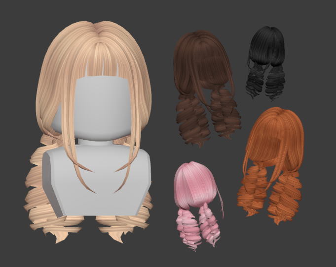 NEW FREE CUTE ROBLOX HAIR 🤩🥰 (TWICE Blonde Pigtails) in 2023