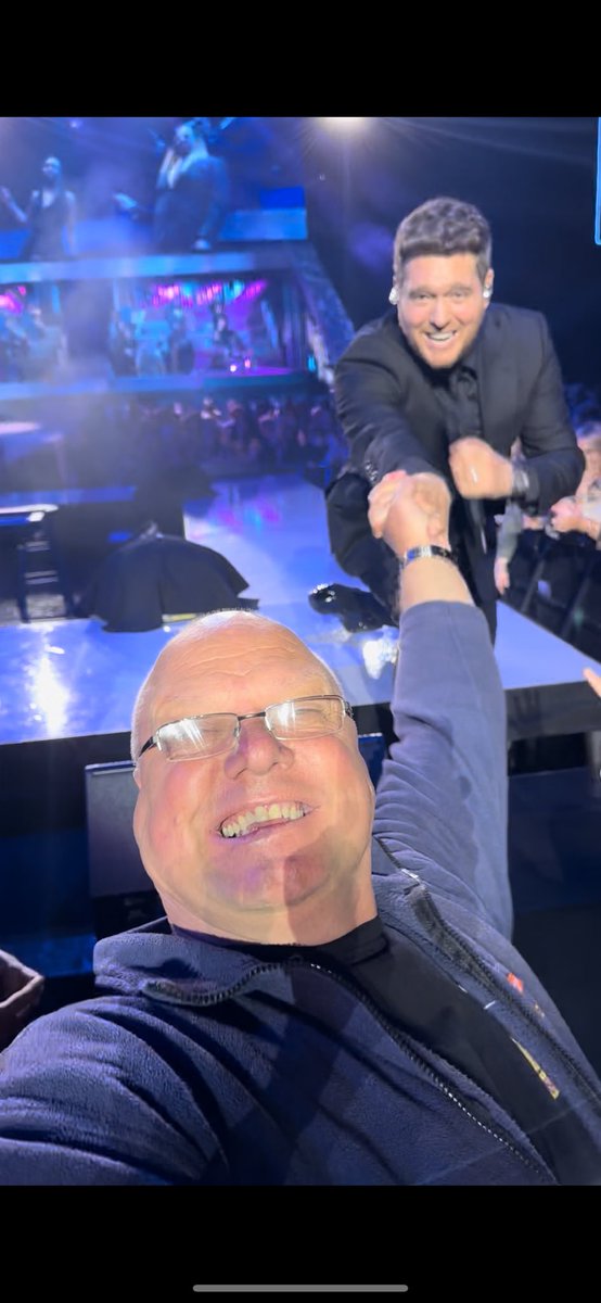 DonnaG1982's tweet photo. @MichaelBuble w h a t  a  s h o w 
#Aberdeen #p&amp;jlive https://t.co/hXe9spulzf