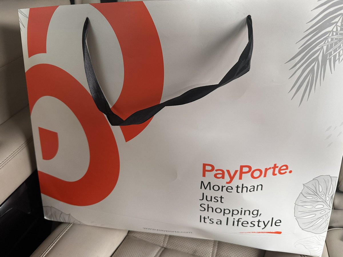 @PayPorte Package arrived for @be_1florence