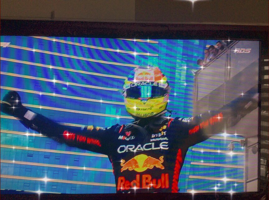 natbelanger's tweet photo. @SChecoPerez well done Checo!!!! Vamooooos! https://t.co/VimldgC9uR