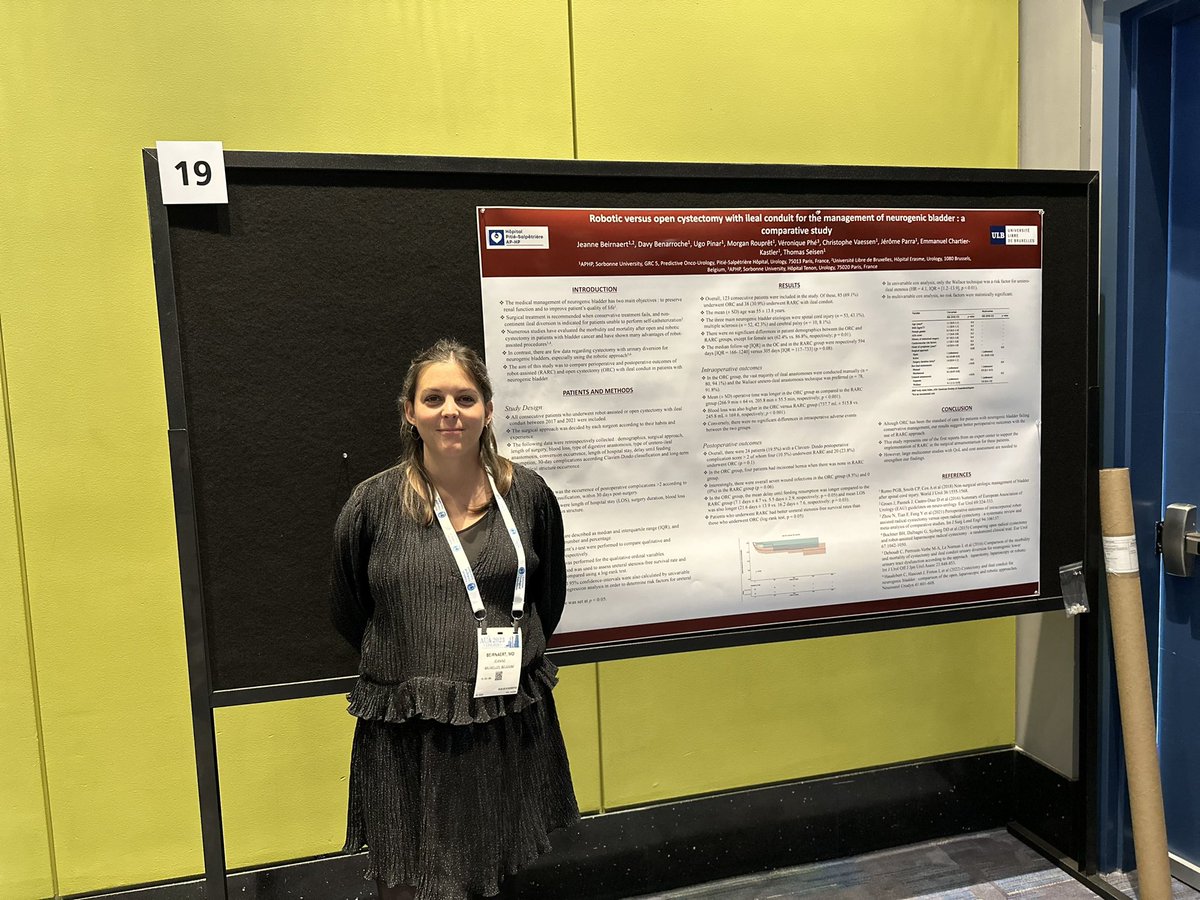 #AUA23 Jeanne Beirnaert presenting nice work about NeuroUro! Great Job ! <a href="/esru_be/">ESRU Belgium</a> <a href="/ThRoumeguere/">Thierry Roumeguere</a> <a href="/MRoupret/">Morgan Roupret</a>