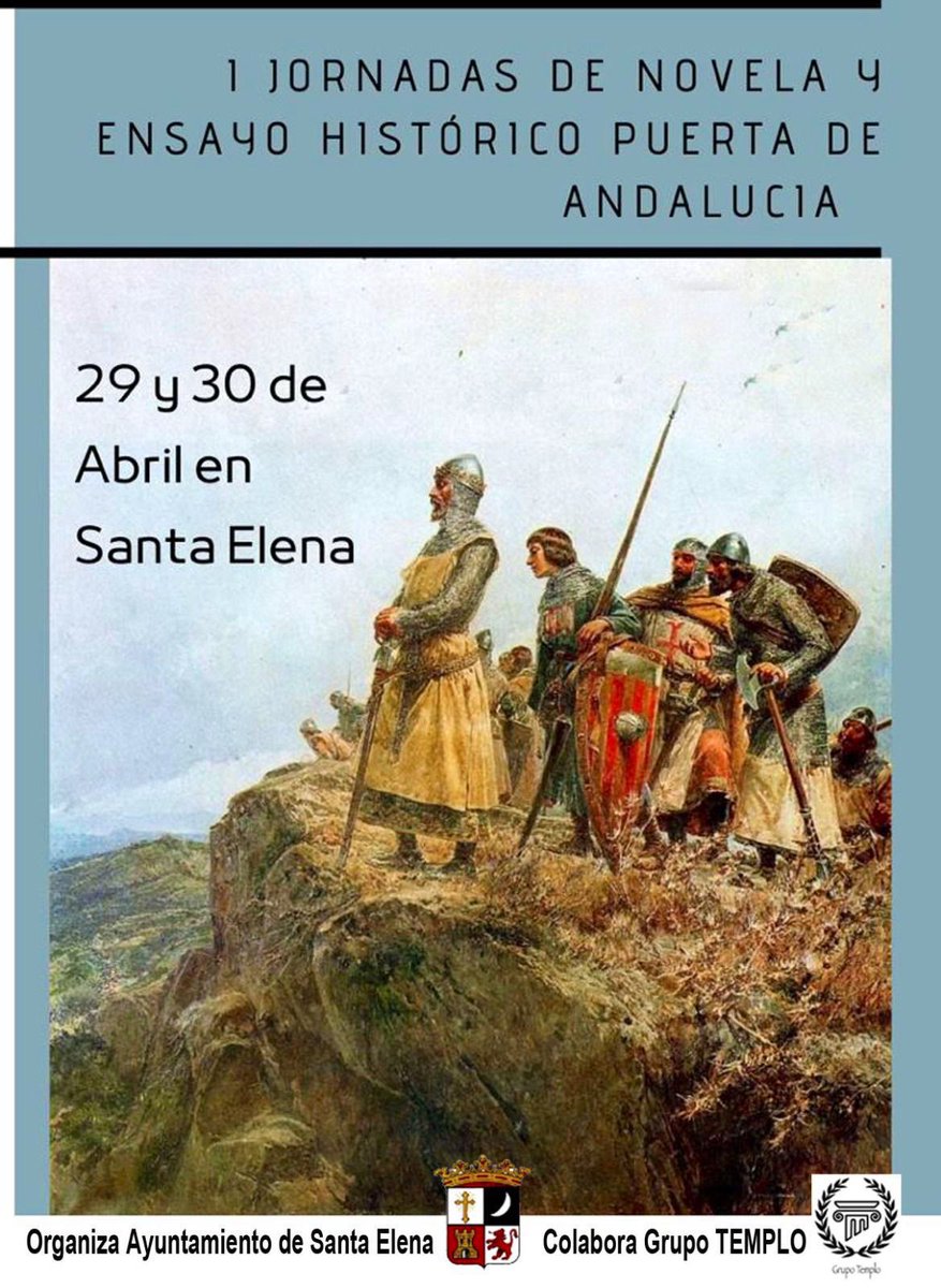 NereaAlbors's tweet photo. Excelente fin de semana en la I Jornada de novela y en ensayo histórico #PuertadeAndalucia. 
📍Santa Elena, Jaén. 
¡Muchas gracias! 😊 https://t.co/1r2cLNbsK6