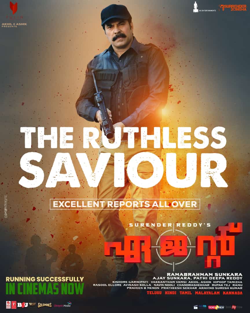 edappalam_k's tweet photo. Agent Running Successfully 🔥���

@mammukka #Mammootty #AgentReview #AgentMovie #Agent https://t.co/9NRzQsfDoh