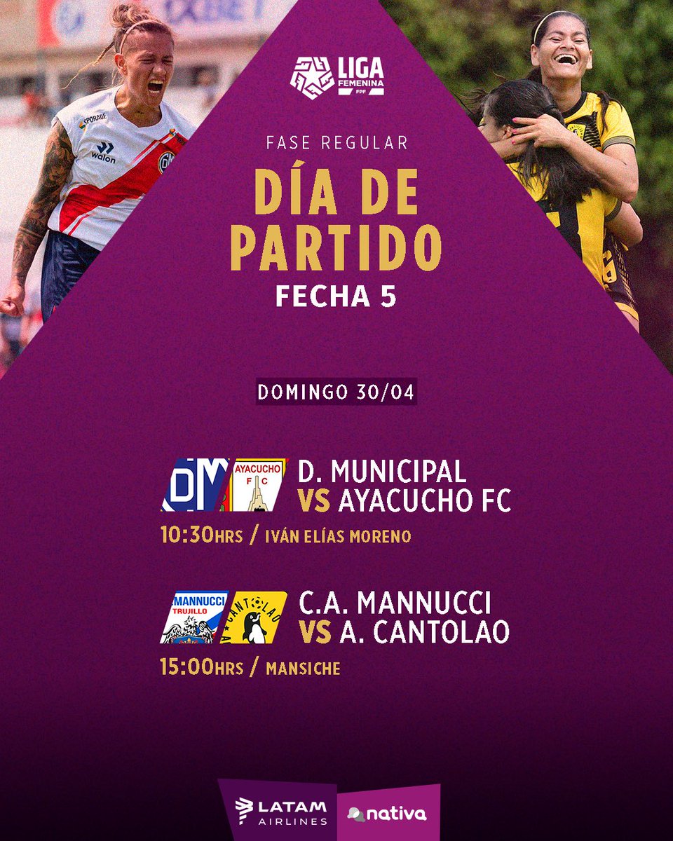 ¡𝐒𝐞𝐠𝐮𝐢𝐦𝐨𝐬 𝐜𝐨𝐧 𝐦𝐚́𝐬 𝐩𝐚𝐫𝐭𝐢𝐝𝐨𝐬! 😊

#LigaFemenina 
#LaLigaDeLasGuerreras