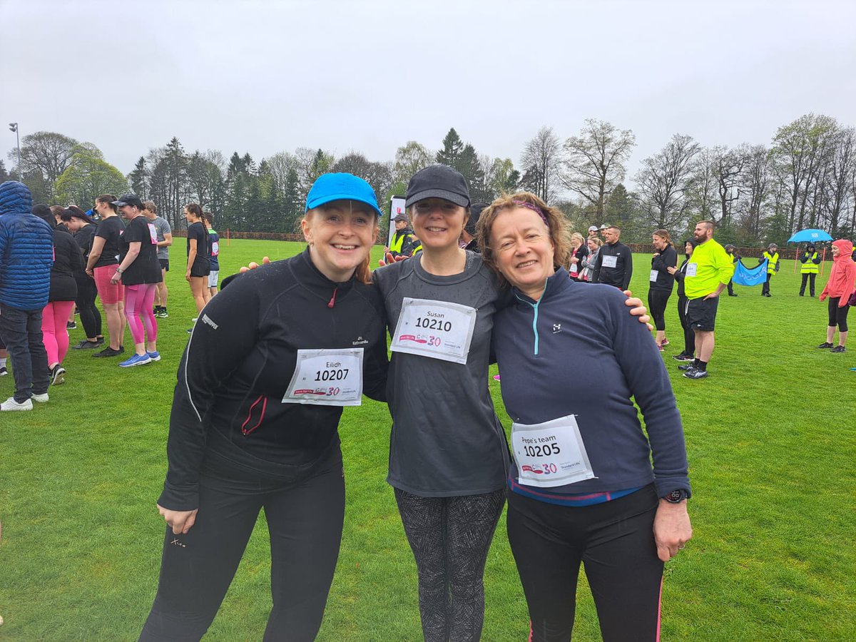 StCharlesGla's tweet photo. Congratulations to Mrs Gow, Mrs Stratton and Mrs Swift who ran together to complete the @raceforlife today. Thankfully they have the #BankHoliday tomorrow to recover! #HelpBeatCancer #TogetherWeCanBeatCancer @CR_UK https://t.co/8t3CrOm8iN