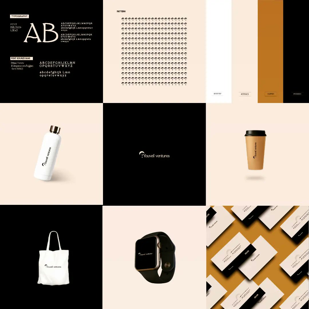 thebrander_19's tweet photo. HAPPY SUNDAY DESIGN TWITTER 🤗🤗
Here's to the minimal identity for Youveil Ventures 

About Youveil Ventures:
Youveil ventures is a fictional digital brand that offers range of product such as beverages, coffee, bottled water etc. https://t.co/OMhzwGc3ed