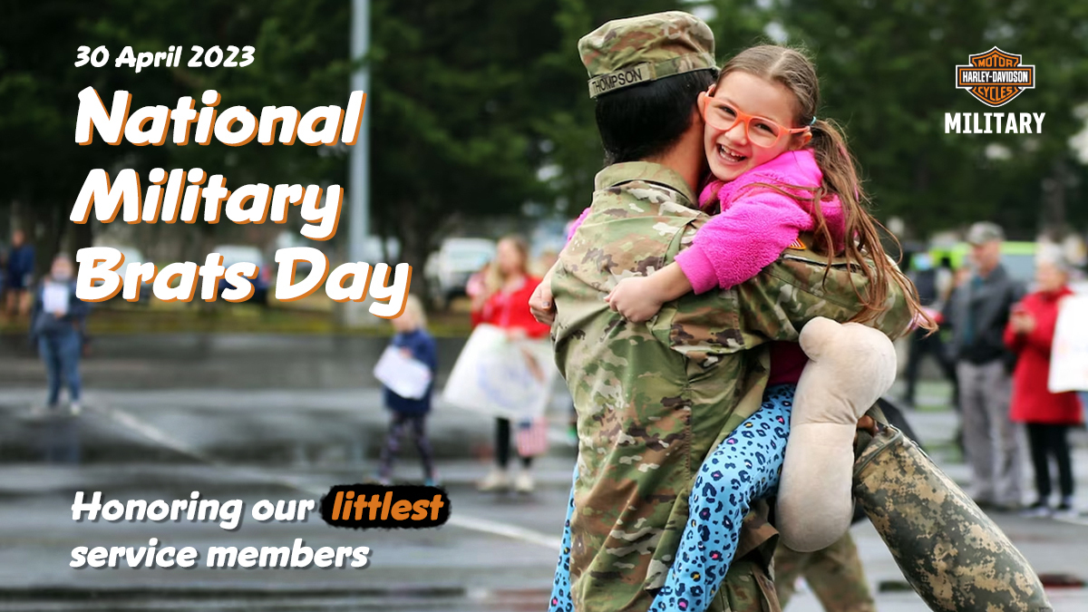 Affectionately known as military brats, with a nod to over 100 years of history, we want to give a huge shout out to our youngest military members.
#militarylife #militarybrat #militaryfamilies #militarykids
