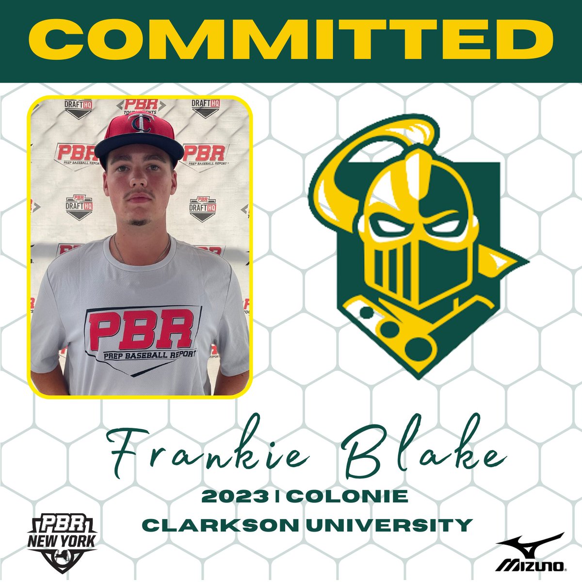 📢Commitment Watch📢

2023 2B|1B Frankie Blake (Colonie) has committed to Clarkson University #congrats 

<a href="/FrankieBlake16/">Frankie Blake</a> | <a href="/CUKnightBase/">Clarkson Baseball</a> | #pbrfamily