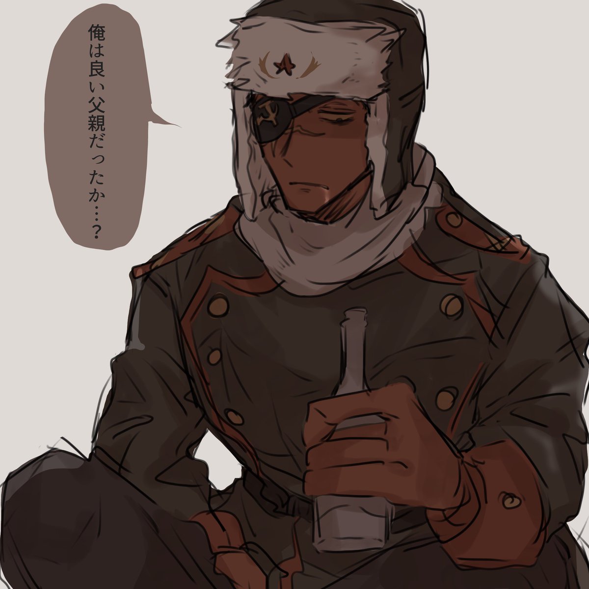 mocha38355's tweet photo. ワンドロ練習
お酒入ってよわよわになるパパ...😢 https://t.co/LFFVaXXySO