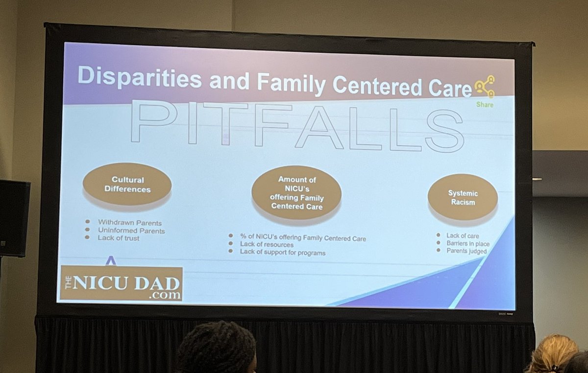 AmandaKimPdx's tweet photo. Excellent session on Family Centered Care in the NICU this morning at #PAS2023 , led by parents of NICU grads. Here are pitfalls and opportunities from the NICU dad. Bottom line- engage families in QI, research, and NICU policies. #neotwitter https://t.co/WUSfVRtyWf