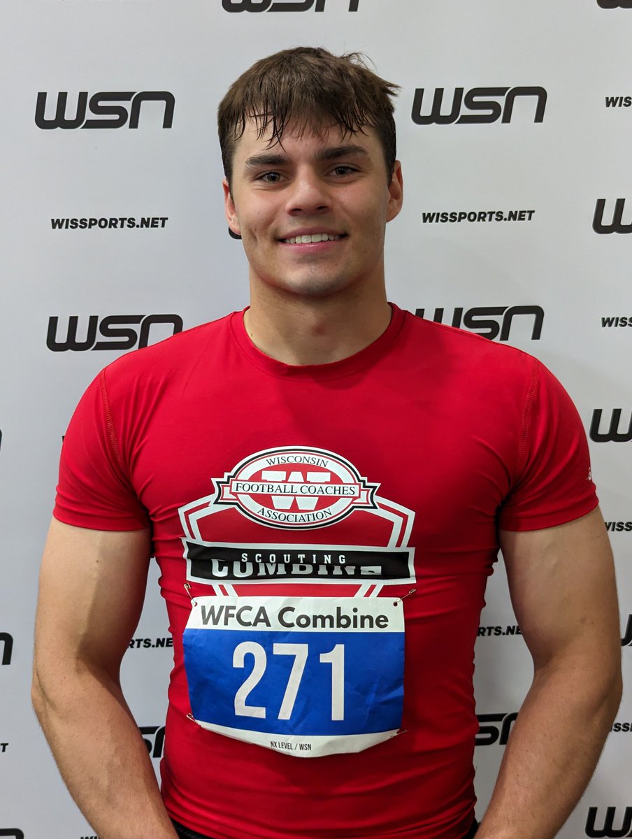 Spring 2023 Showcase &amp; Combine PRs: 

40 yd: 4.56 Laser
Pro Agility: 4.35 
L Drill: 7.26
Broad: 9' 6"
Vertical: 34"
Bench: 225lbsX11 | 185lbsX19

✅2023 Polynesian Bowl National Showcase and Combine RB MVP Award
✅2023 PrepRedZone NE/IA Regional  All-Camp Team &amp; RB Top Performer