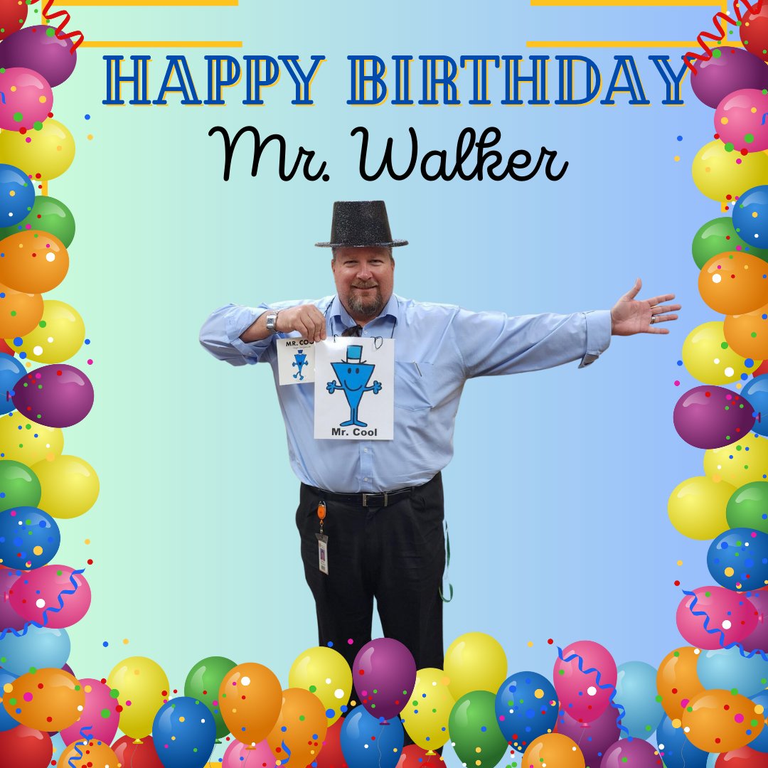 CitrusElem_OCPS's tweet image. Happy birthday to our proud principal Mr. Walker! Thank you for your endless support of teachers, staff, students, families and the Citrus community. The Hive wishes you a very happy birthday! Enjoy your day!!! #Hivepride #Beehigher #OCPS #OCPSPFE @OCPSnews @OCPS_PFE @West_OCPS