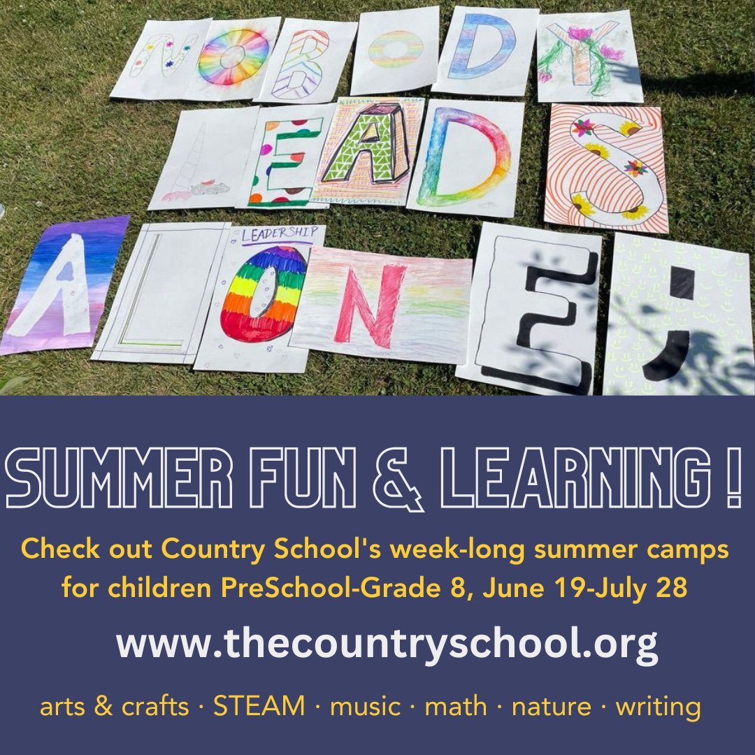 countryschoolct's tweet photo. A great way to spend your summer! 
Register here: https://t.co/TU8oegA6T1 https://t.co/cRHQY75DY9