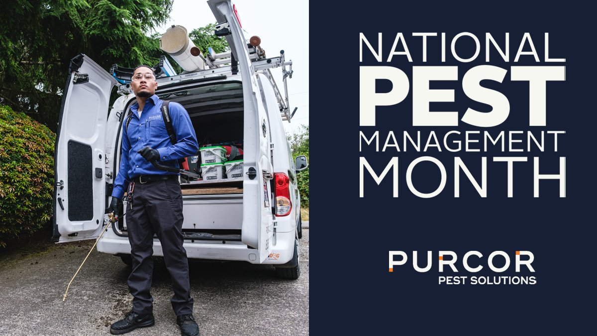 #DidYouKnow - April is National Pest Management Month (NPMM)! Thank you to our wonderful PURCOR Pest Solutions team for their dedication and hard work ✨ #ProudToBePURCOR #NPMM